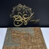 A LUXURIOUS FULLY HANDMADE PASHMINA DARK GREEN COLOR SHAL.