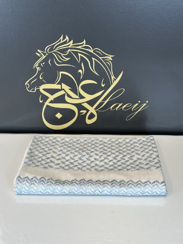 BASRAWI SHALBLUE HAND WORK (LUXURY)