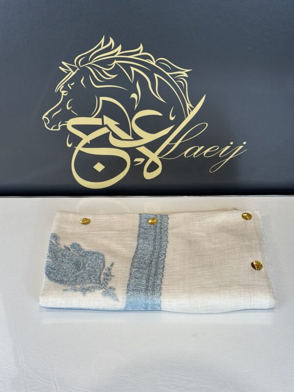 A LUXURIOUS FULLY HANDMADE PASHMINA LIGHT BEIGE COLOR SHAL.
