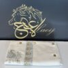 A LUXURIOUS FULLY HANDMADE PASHMINA CREAM COLOR SHAL.