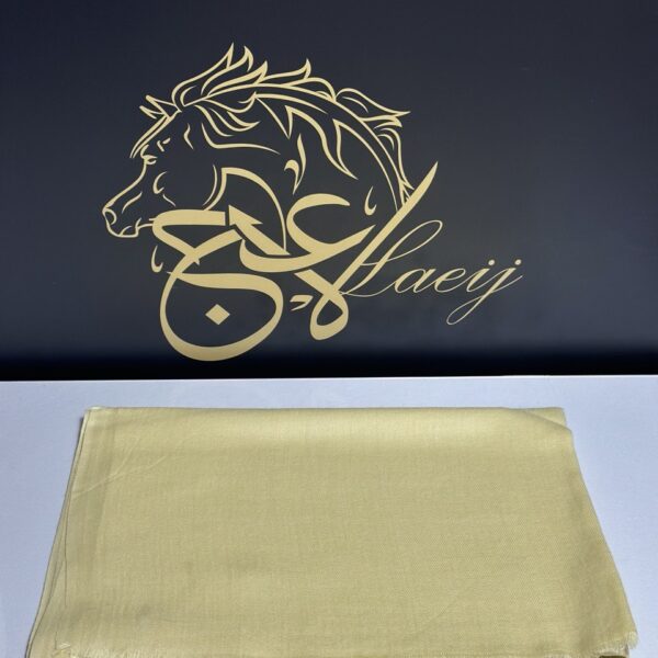 WOMEN’S YELLOW SHAL HALF PASHMINA