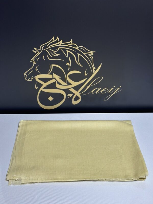 WOMEN’S YELLOW SHAL HALF PASHMINA