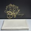 ELEGANT MEN’S WOOL IN BEIGE COLOR WITH A GREEN SHINE