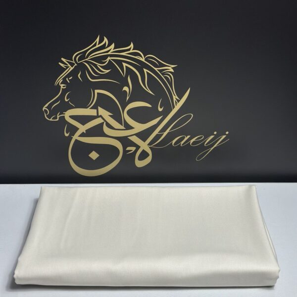 ELEGANT MEN’S WOOL IN BEIGE COLOR WITH A GREEN SHINE