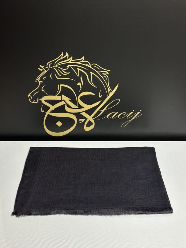 WOMEN’S DARK GRAY SHAL HALF PASHMINA
