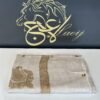 A LUXURIOUS FULLY HANDMADE PASHMINA LIGH BROWN COLOR SHAL
