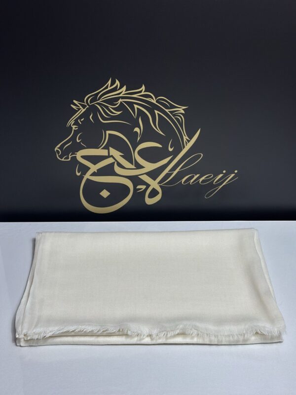 WOMEN’S CREAM SHAL HALF PASHMINA