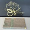 A LUXURIOUS FULLY HANDMADE PASHMINA DARK BROWN COLOR SHAL