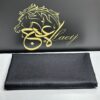 Men’s Royal Wool in Black with Subtle Tone-on-Tone Stripes