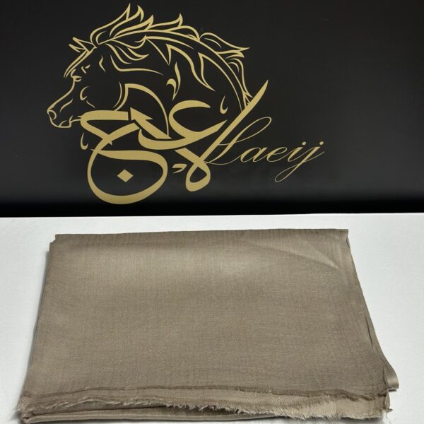 WOMEN’S BROWN SHAL HALF PASHMINA