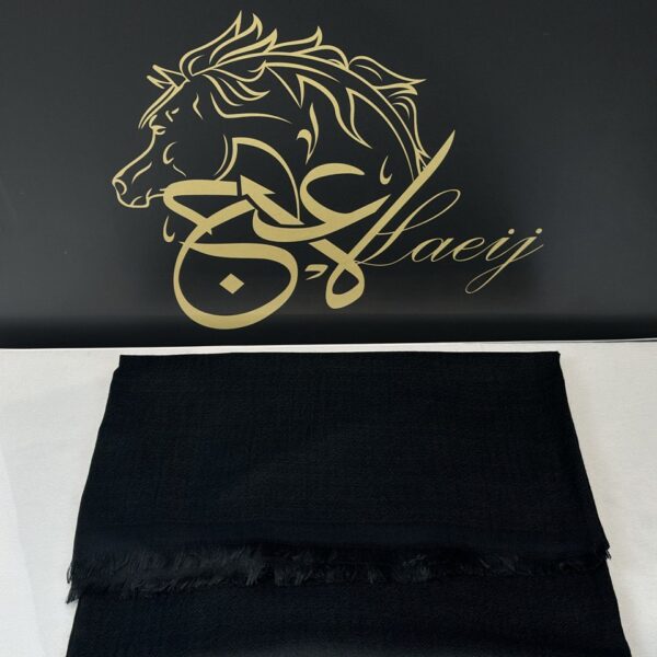 WOMEN’S BLACK SHAL HALF PASHMINA